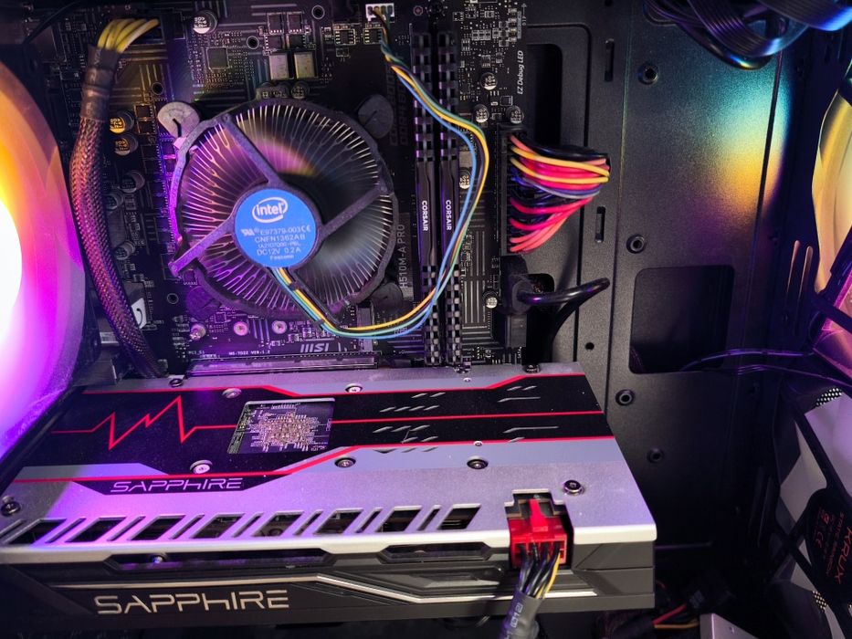 Komputer stacjonarny i5 10th RX 580 4gb 32gb ram