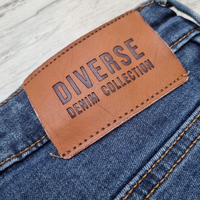 Spodnie jeansowe denim Diverse jeans skinny fit