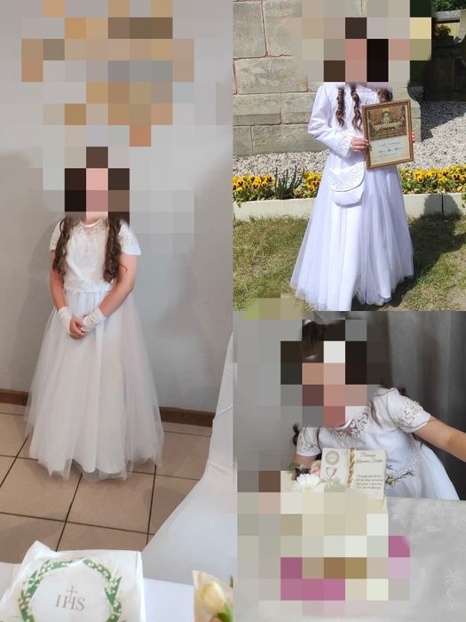 Sukienka komunijna 134