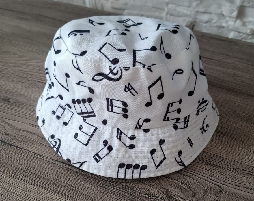 Dwustronny bucket-hat kapelusz rybacki