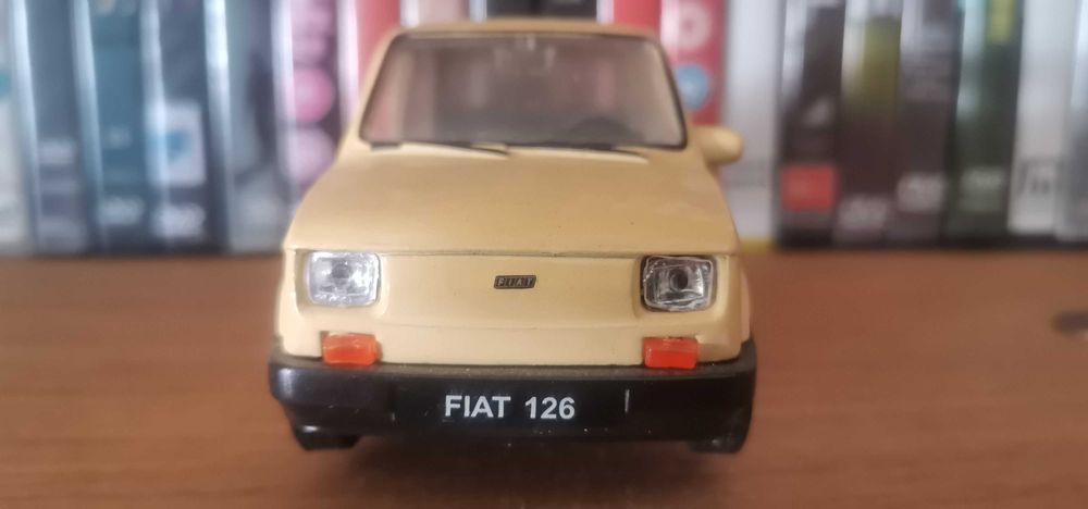 Miniatura Fiat 126 polaco