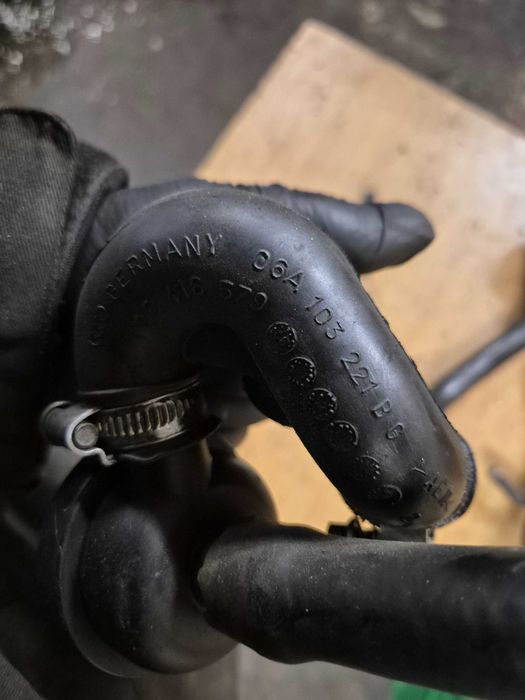 S3 8l bam amk podciśnienia komplet przewody audi s3 8l tt 8n