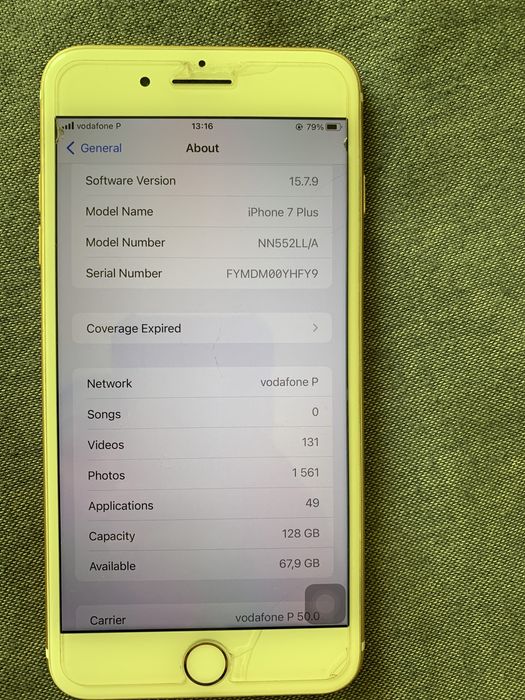 Iphone 7 plus 128GB