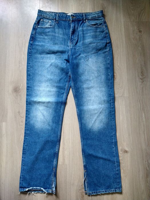 Spodnie damskie jeans Reserved 44 plus koszulka