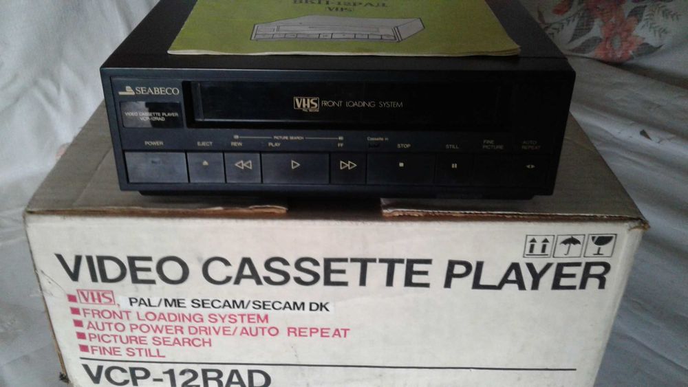 Видеомагнитофон Seabeco видео-проигрыватель кассет VHS
