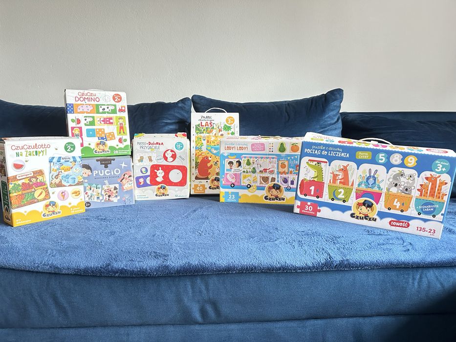 Zestaw Puzzli inowacyjne 2-3 lat CZUCZU.
