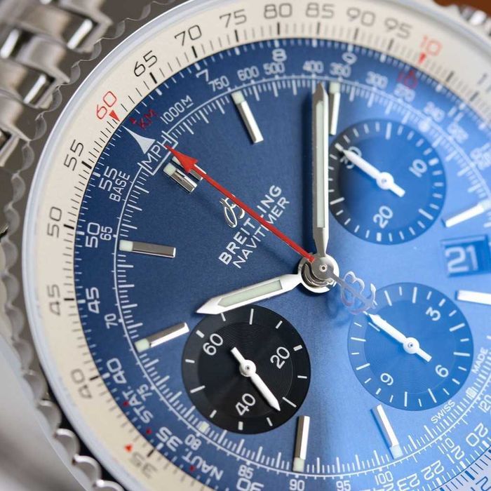 Годинник кварцовий Breitling Navitimer B01 Chronograph 43 AB0121211C1A1
