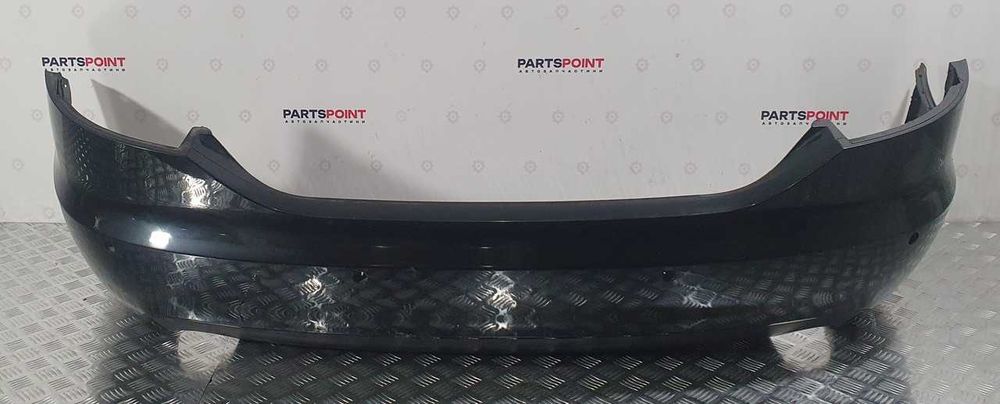 Задній бампер сірий та чорний під парктроніки Audi A6 С6 2005-2011 р.