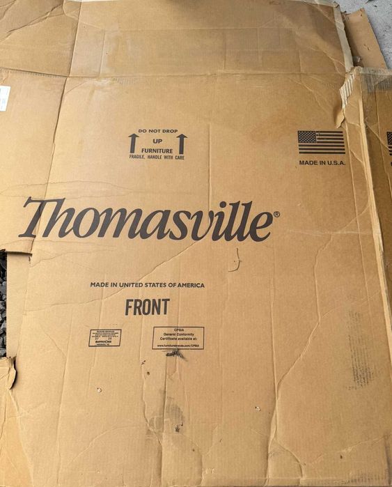 Nowa Nadstawka na biurko z oświetleniem USA- Thomasville - lite drewno