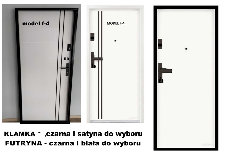 Drzwi Zewnętrzne Wejściowe do Mieszkań w Bloku  i domu z Montażem