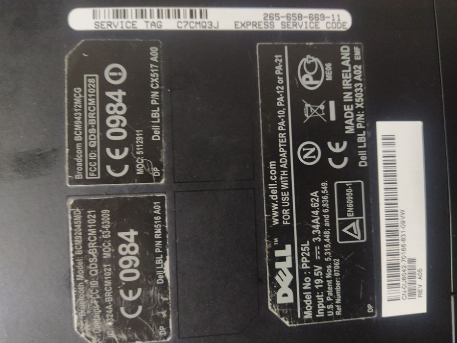 Ноутбук DELL M1330