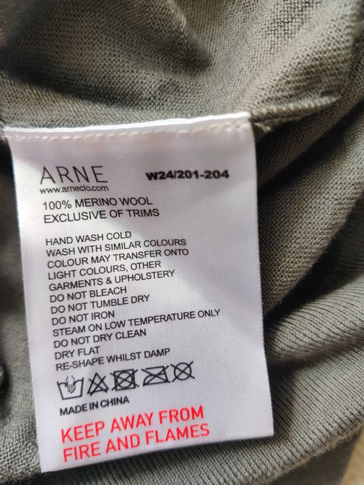 Sweter męski wełniany merino