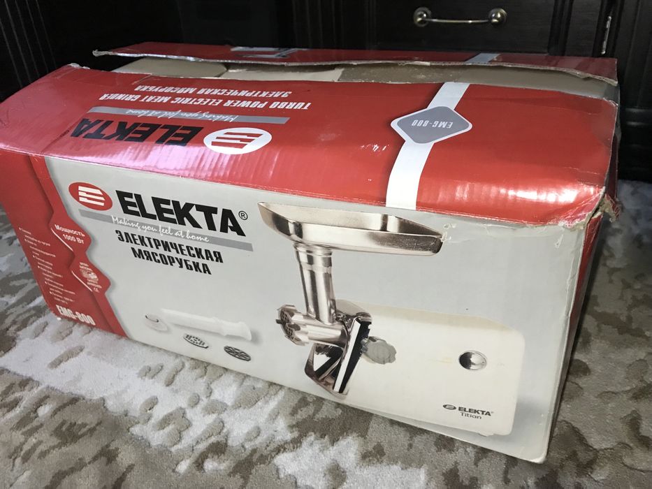 ELEKTA EMG 800 электрическая мясорубка новая Япония
