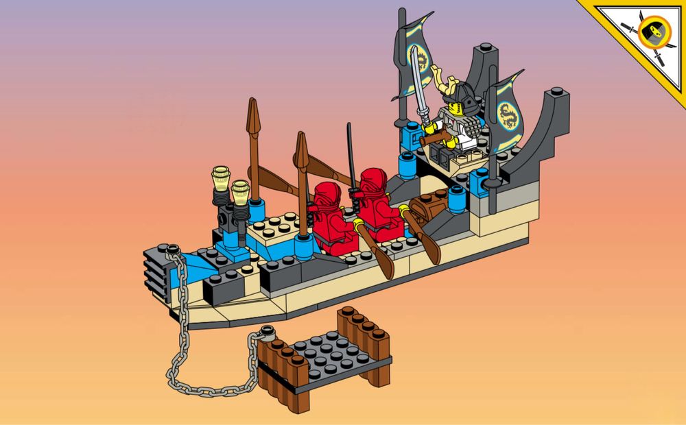 LEGO System Ninja Shanghai surprise (3050)