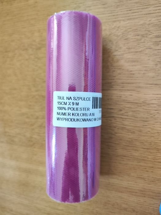 Tiul na szpulce 15cmx9cm