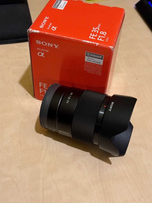 Obiektyw Sony FE 35mm 1.8 Full Frame