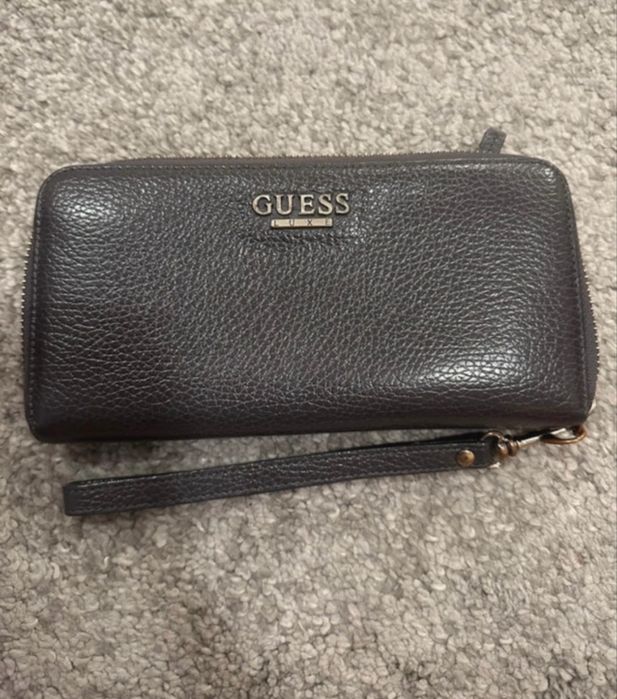 Portfel guess luxe skórzany