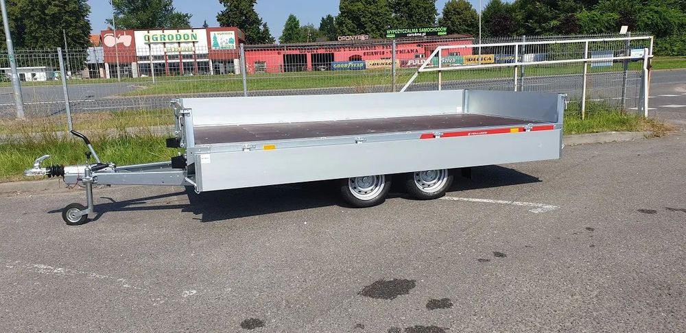 TEMARED TRANSPORTER 3217/2  2,7 T  Przyczepa ciężarowa ściagane burty 2700DMC 320x170x30 RATY DOSTAWA