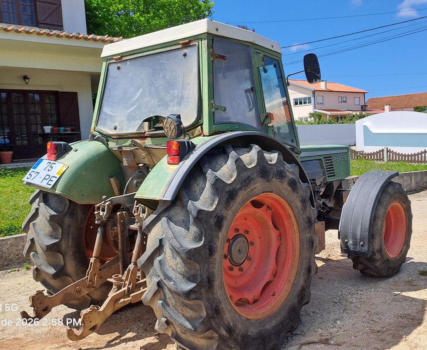 Trator fendt 280S ,4x4  com inversor