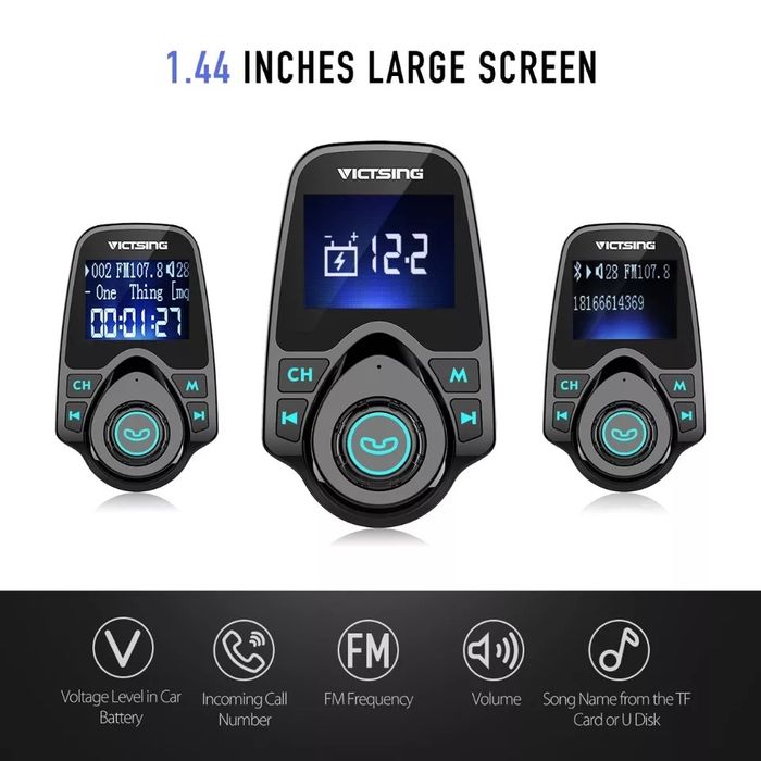 ФМ модулятор-трансмиттер для авто T-11 Bluetooth.