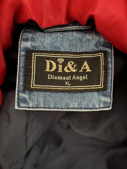 Kurtka z futerkiem jeans