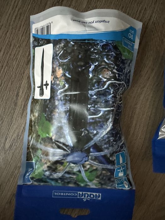 Saidas de agua para rega de hortas e jardins