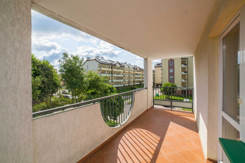 Do wynajęcia mieszkanie (2 pokoje, balkon)