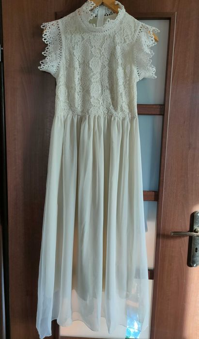 Sukienka tiul S nowa weselna komunia