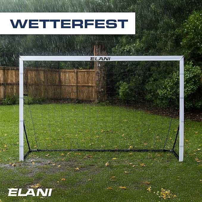 ELANI Bramka do piłki nożnej – 240 x 150 cm