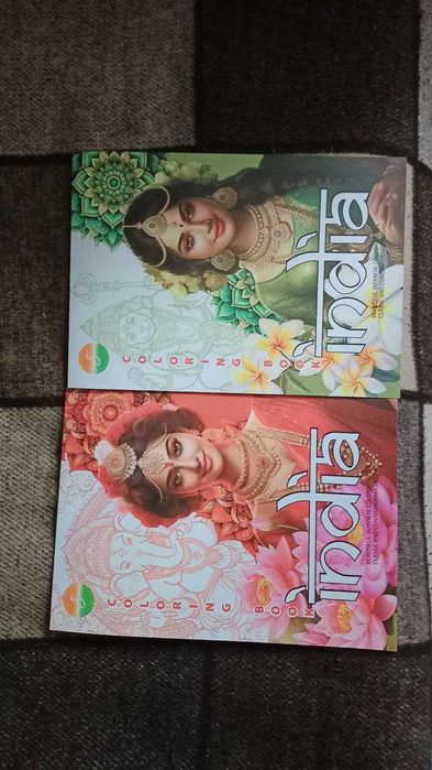 Разукрашка для детей Индия