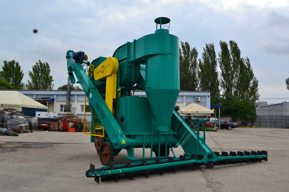 НОВИЙ Очисник вороху, ОВС-25 циклоном, збільшеним вивантаженням, ОВС
