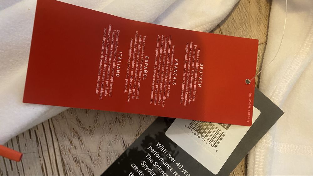 Spyder bluza Polar , nowa z metką piękna i bardzo ciepła