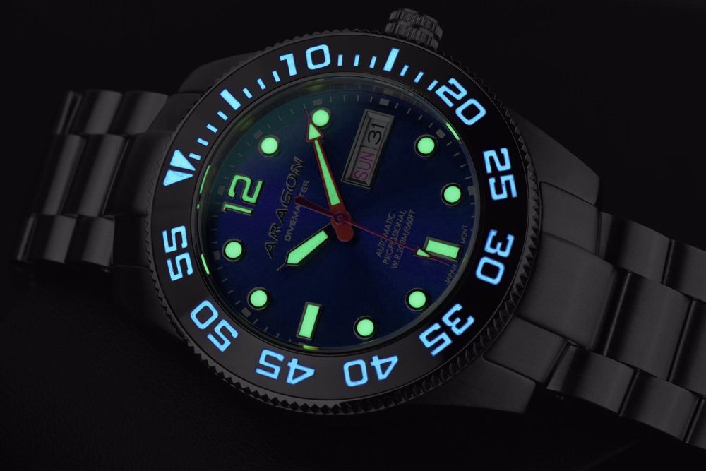 Часы ARAGON Divemaster 4 A198BLU 42 mm Ceramic Sapphire Automatic
