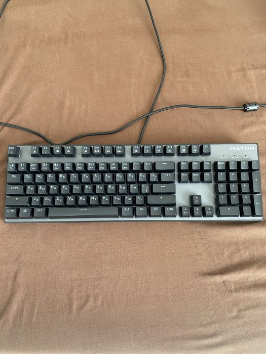 Клавіатура hator starfall rainbow origin red