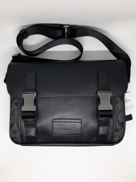 Чоловіча сумка через плече барсетка | Мужская сумка коач кроссбоди