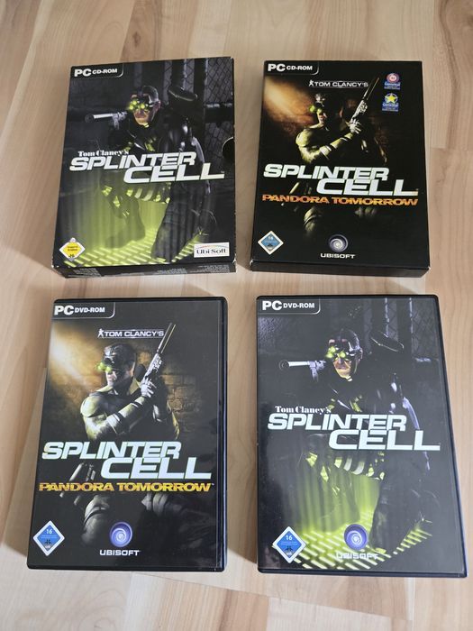 Gry Splinter Cell PC . Zestaw kolekcjonerski.