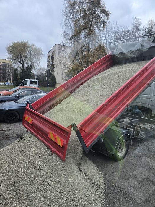 Piasek Kruszywo Beton  Ziemia Transport