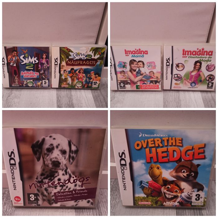 7 Jogos para Nintendo DS completos