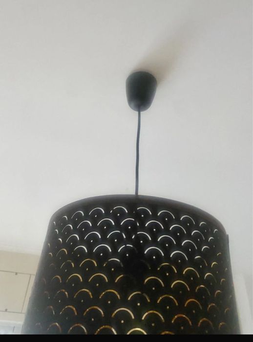 Abajur com sistema de candeeiro IKEA