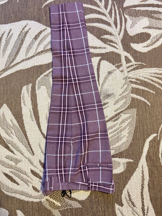 Spodnie w kratę z kantem Marks & Spencer UK 12 / 40