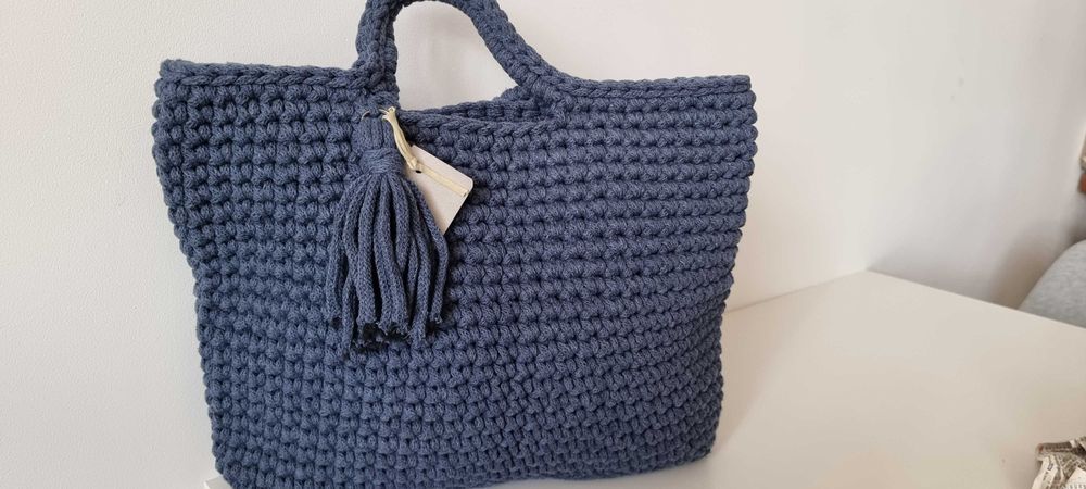 Torebka damska ze sznurka