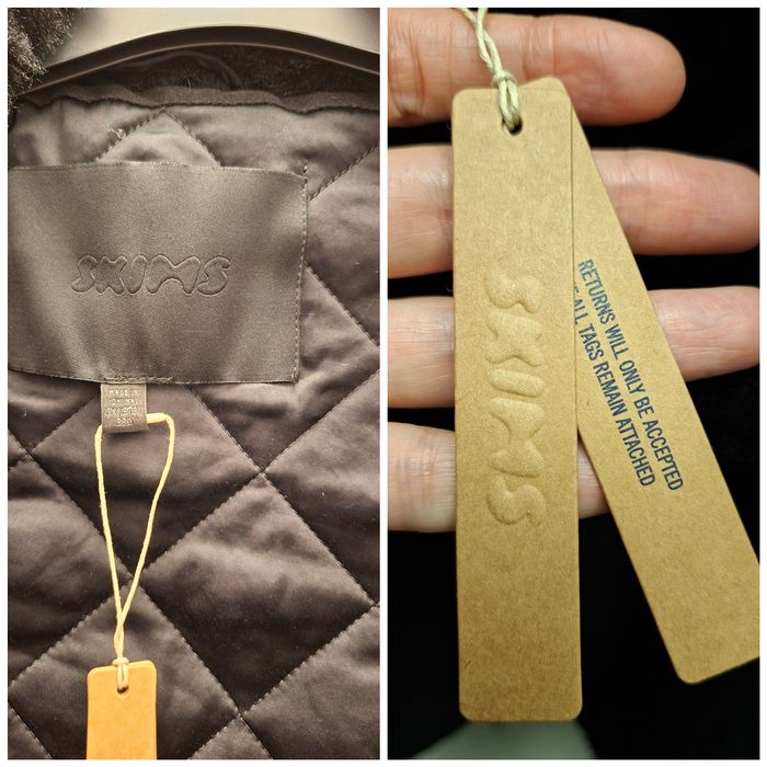 Нова куртка зі штучного хутра skims