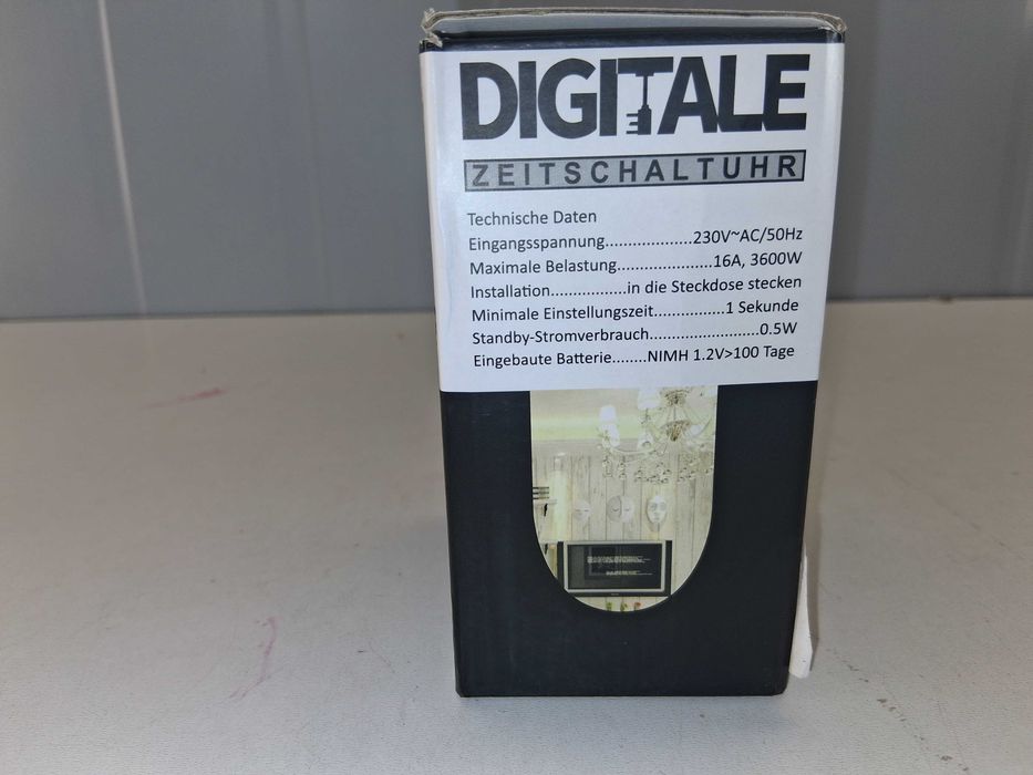 L041 Programator Czasowy Cyfrowy Gniazdko T319 Novkit