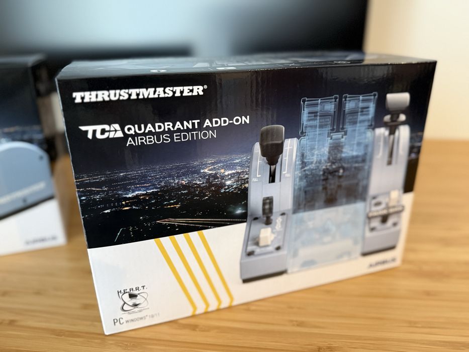 Thrustmaster TCA Quadrant Airbus edition + Add on