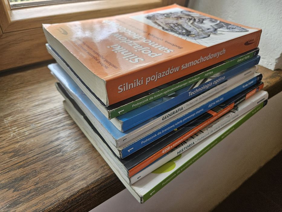 Podręczniki klasa 1  branżowa samochodowa