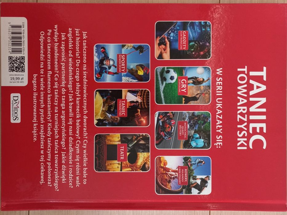 Książka Taniec towarzyski