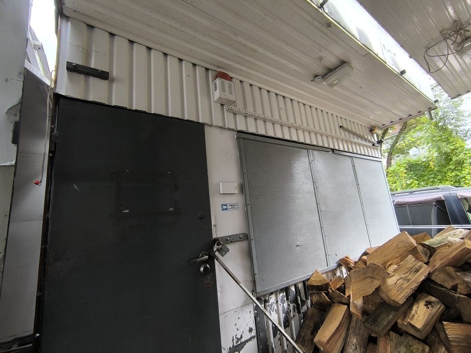 Pawilon handlowy magazyn kurnik, na drewno