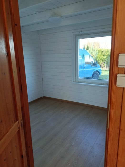 Działka z domkiem drewnianym 35m2 ROD "Pod Lasem" Chrząstowo