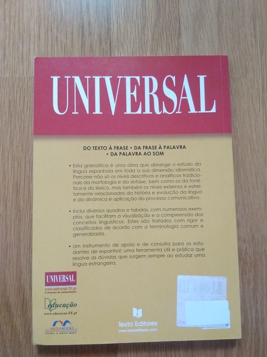 Gramática língua espanhola