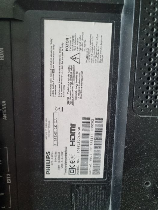 Philips 40pfl5206h під ремонт
